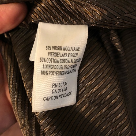 Max Azria (Vintage) XXS, Brown Coat - Picture 5 of 9